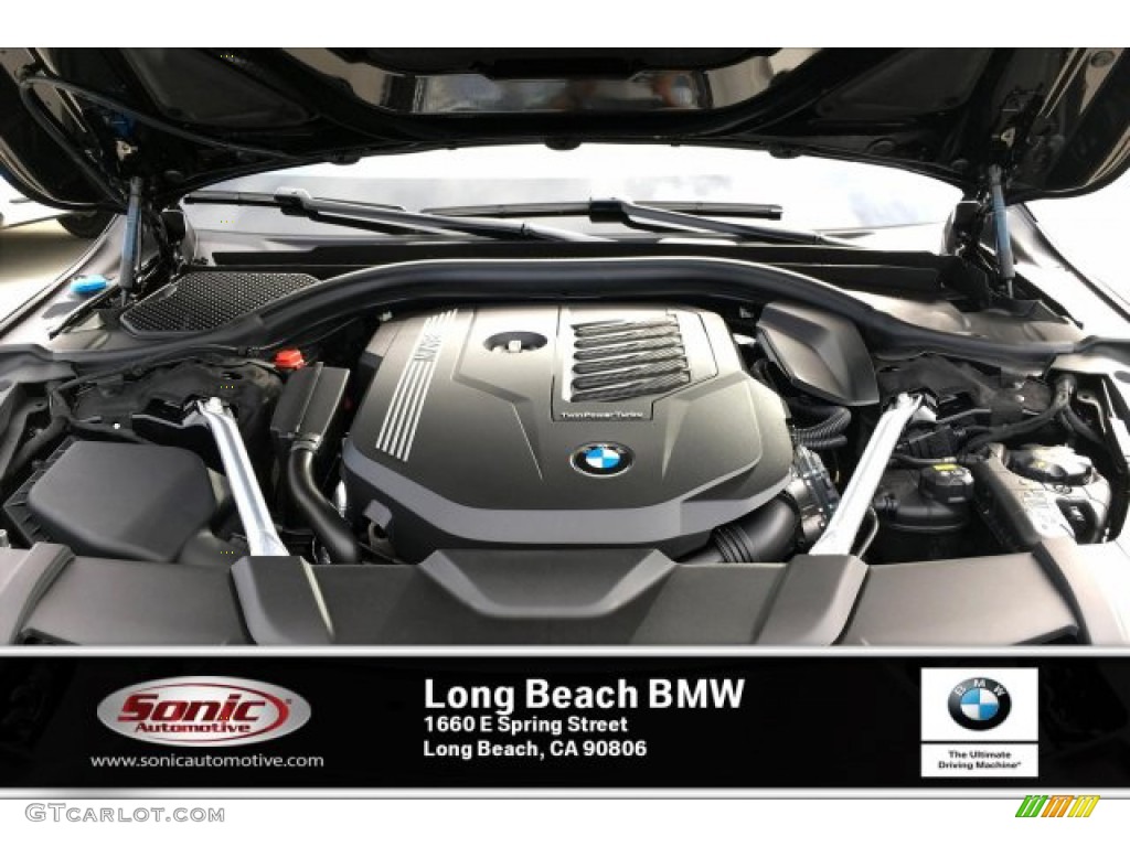 2020 7 Series 740i Sedan - Black Sapphire Metallic / Black photo #8
