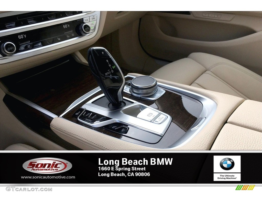 2020 7 Series 740i Sedan - Mineral White Metallic / Canberra Beige photo #6