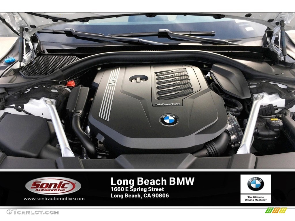 2020 7 Series 740i Sedan - Mineral White Metallic / Canberra Beige photo #8