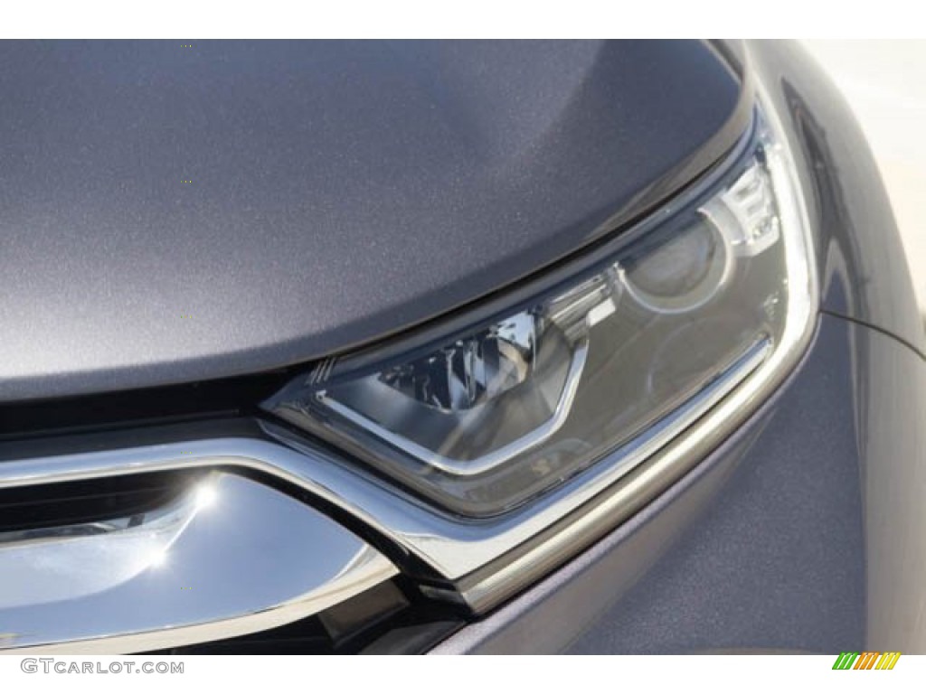 2017 CR-V LX - Modern Steel Metallic / Gray photo #9