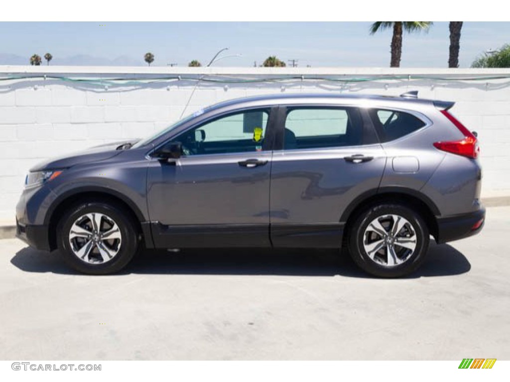 2017 CR-V LX - Modern Steel Metallic / Gray photo #10