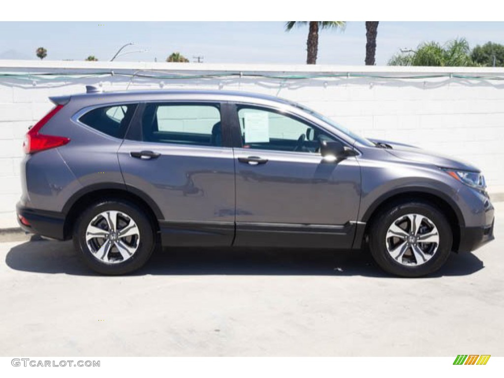 2017 CR-V LX - Modern Steel Metallic / Gray photo #12