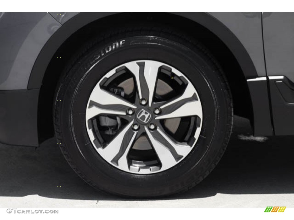2017 CR-V LX - Modern Steel Metallic / Gray photo #37