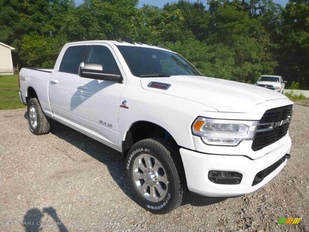 Bright White 2019 Ram 2500 Bighorn Crew Cab 4x4 Exterior Photo #134574475