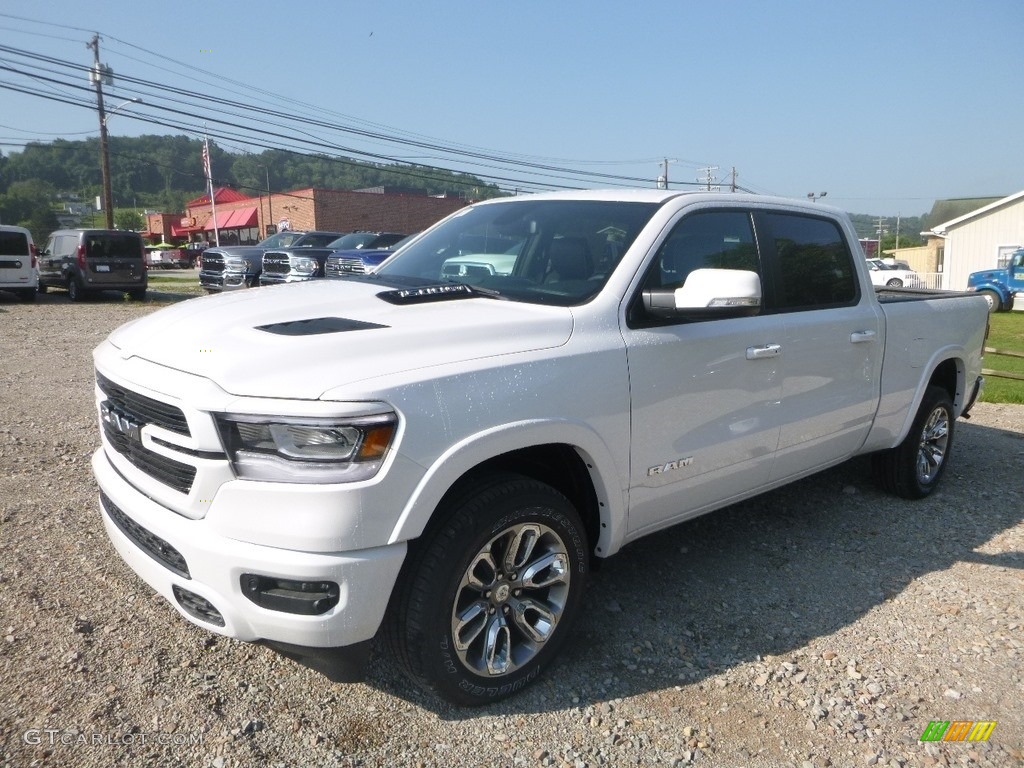 2019 1500 Laramie Crew Cab 4x4 - Ivory Tri–Coat / Black photo #1