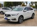 2019 White Diamond Pearl Acura MDX Advance  photo #3