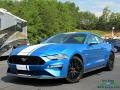 2019 Velocity Blue Ford Mustang GT Premium Fastback  photo #1