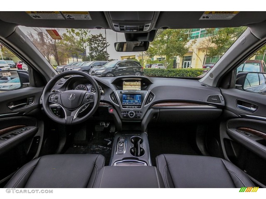 Ebony Interior 2020 Acura MDX Technology AWD Photo #134581417