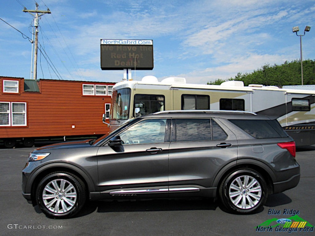 2020 Explorer Limited - Magnetic Metallic / Sandstone photo #2