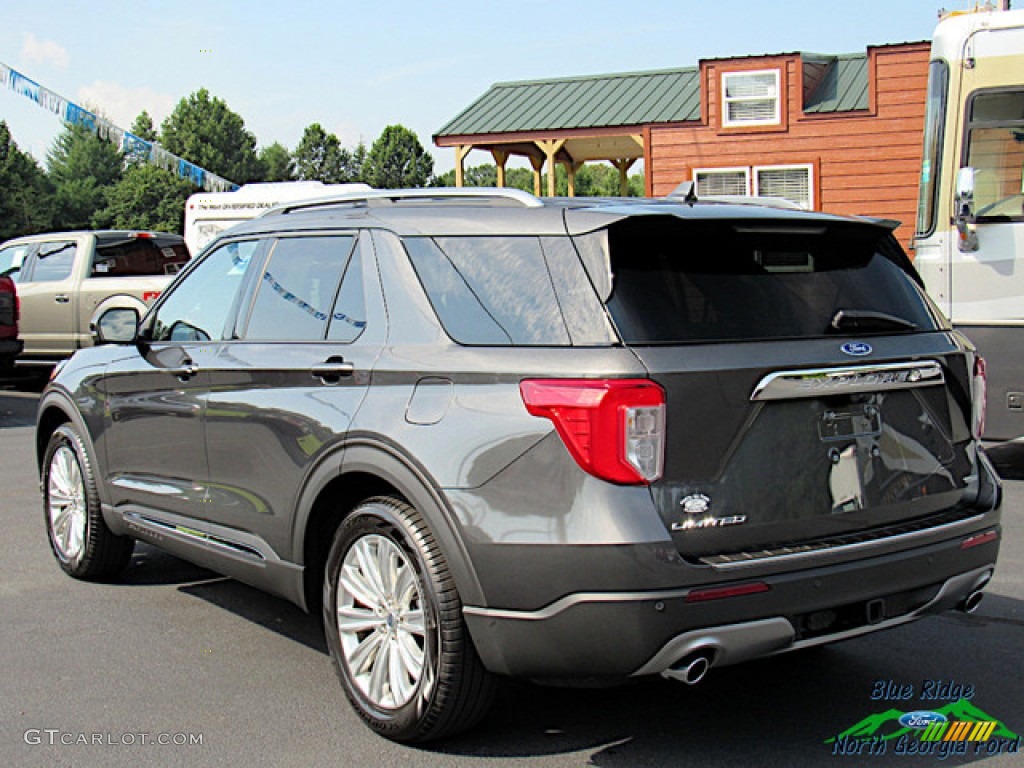 2020 Explorer Limited - Magnetic Metallic / Sandstone photo #3