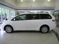 2013 Super White Toyota Sienna LE AWD  photo #2