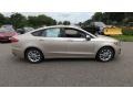 2019 White Gold Ford Fusion SE  photo #8