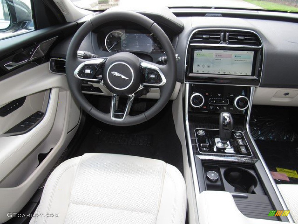 2020 Jaguar XE S Light Oyster Dashboard Photo #134586925