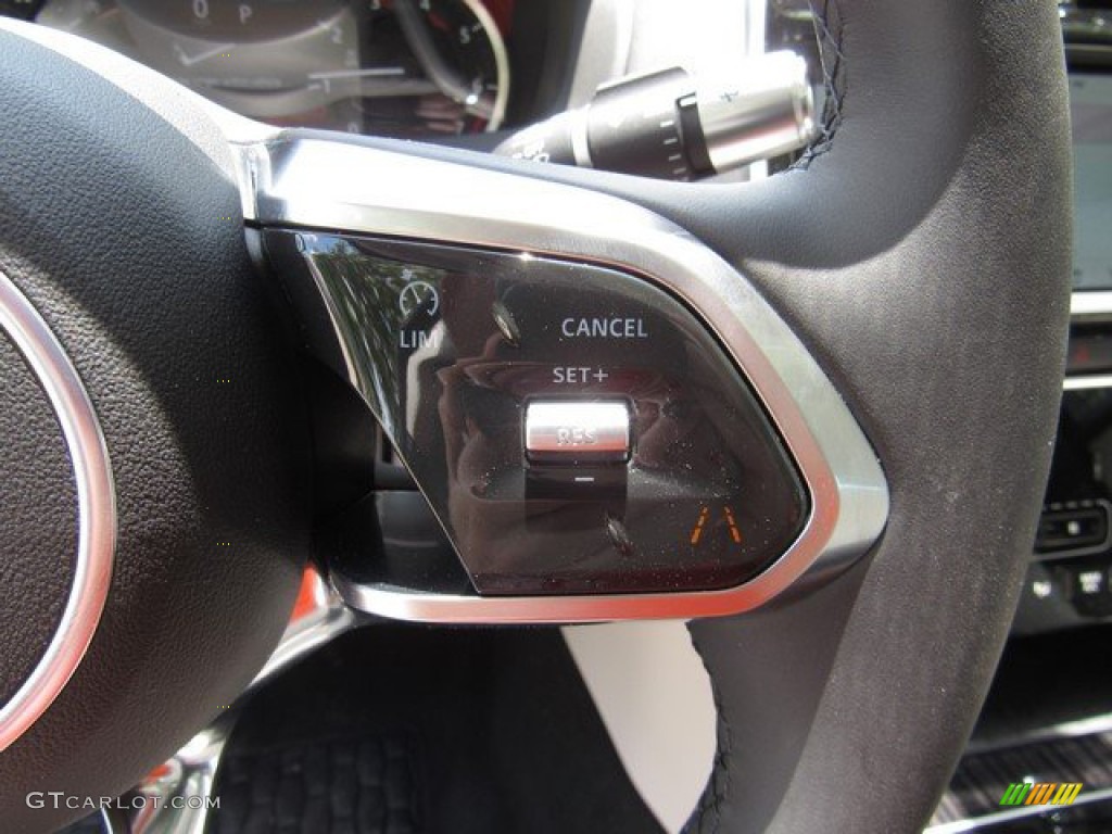 2020 Jaguar XE S Light Oyster Steering Wheel Photo #134586973