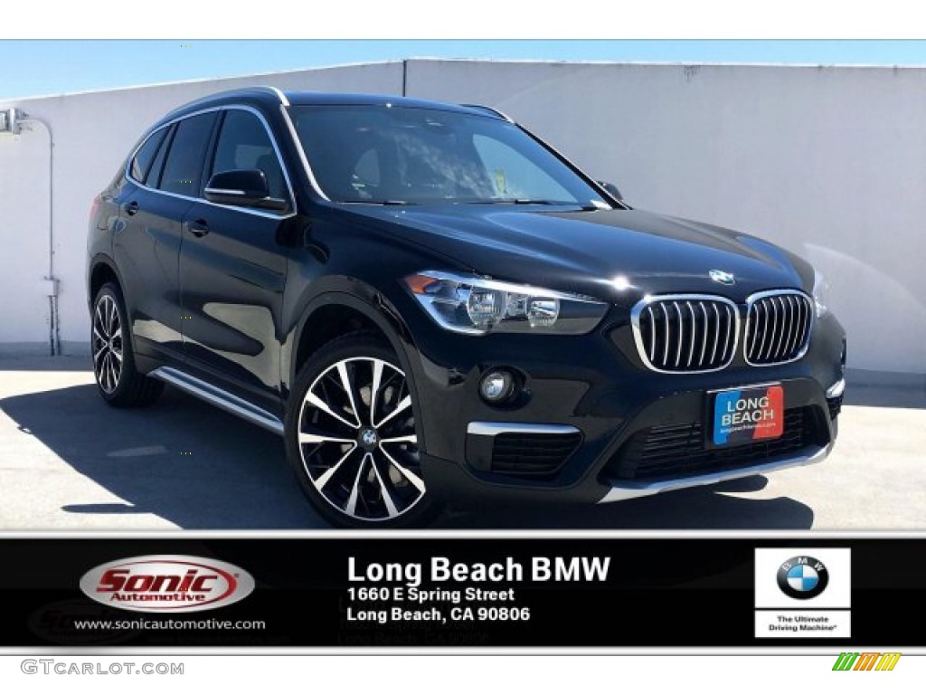 2019 X1 sDrive28i - Jet Black / Black photo #1