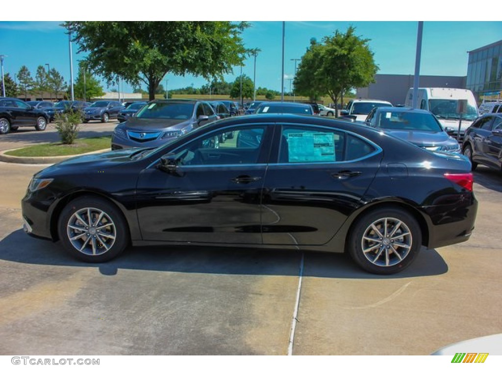 2020 TLX Technology Sedan - Majestic Black Pearl / Ebony photo #4