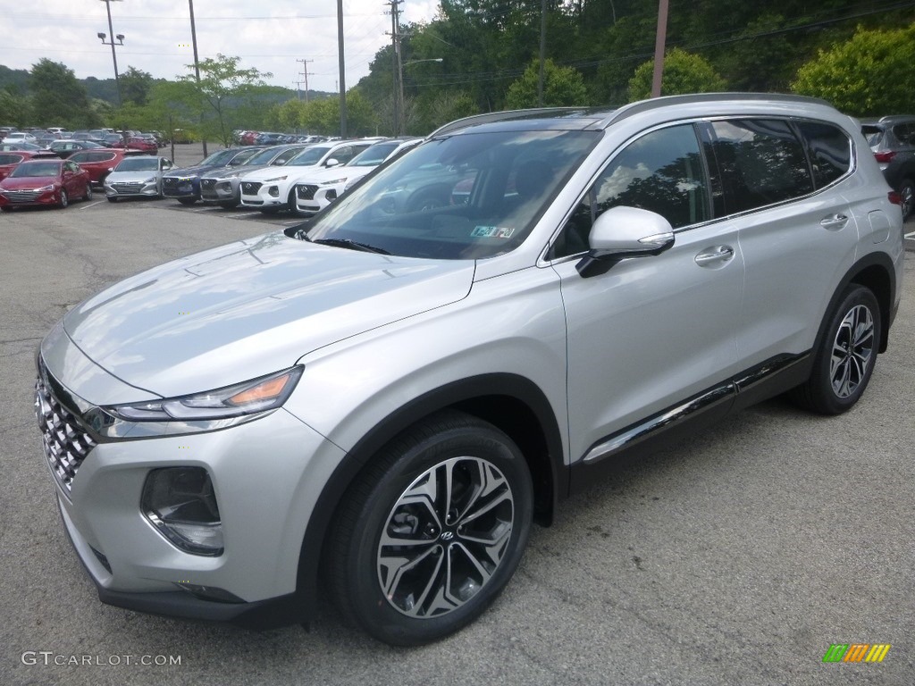 Shimmering Silver Pearl 2020 Hyundai Santa Fe Limited 2.0 AWD Exterior Photo #134589031