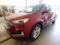 2019 Ruby Red Ford Edge SEL AWD  photo #5