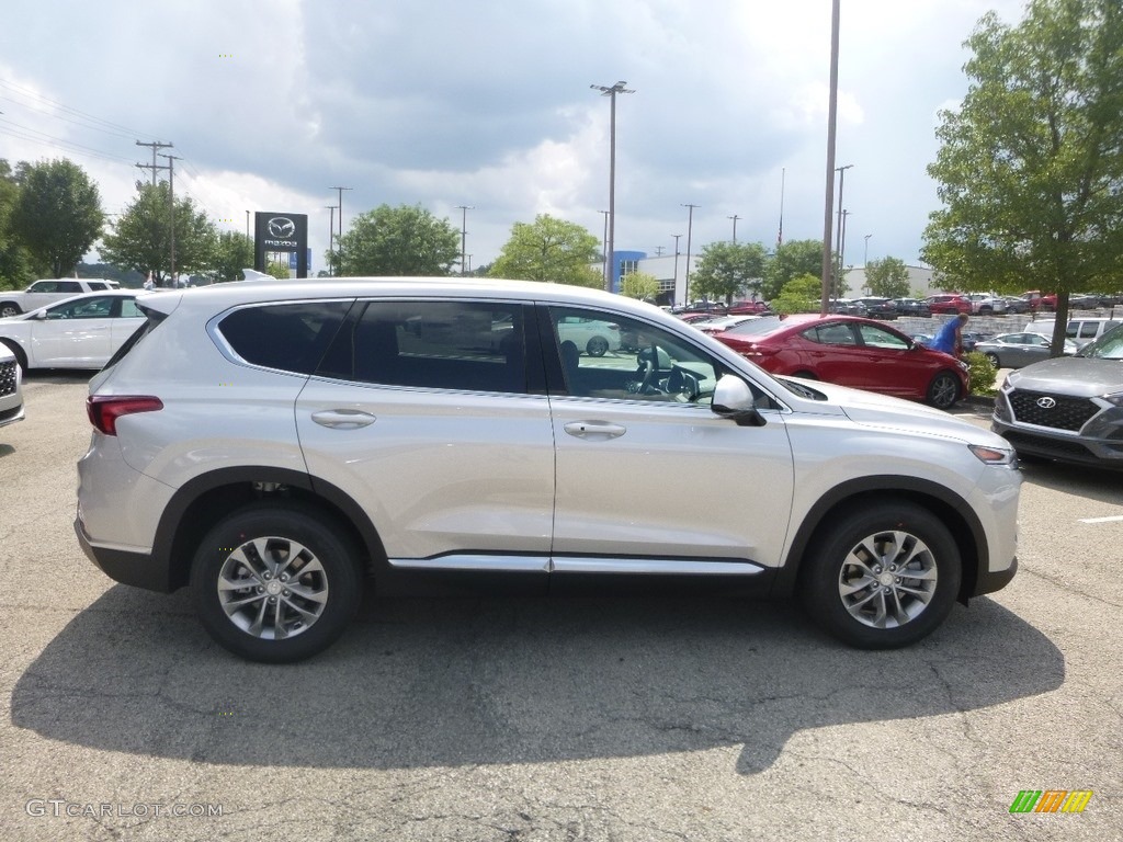 2020 Santa Fe SEL AWD - Shimmering Silver Pearl / Espresso/Gray photo #1