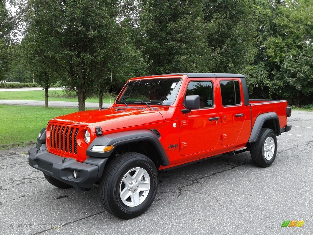 Firecracker Red 2020 Jeep Gladiator Sport 4x4 Exterior Photo #134589973