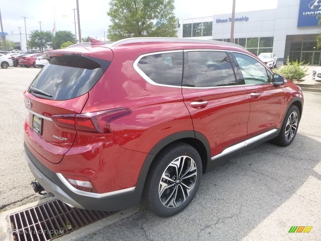 2020 Santa Fe SEL 2.0 AWD - Calypso Red / Black photo #2