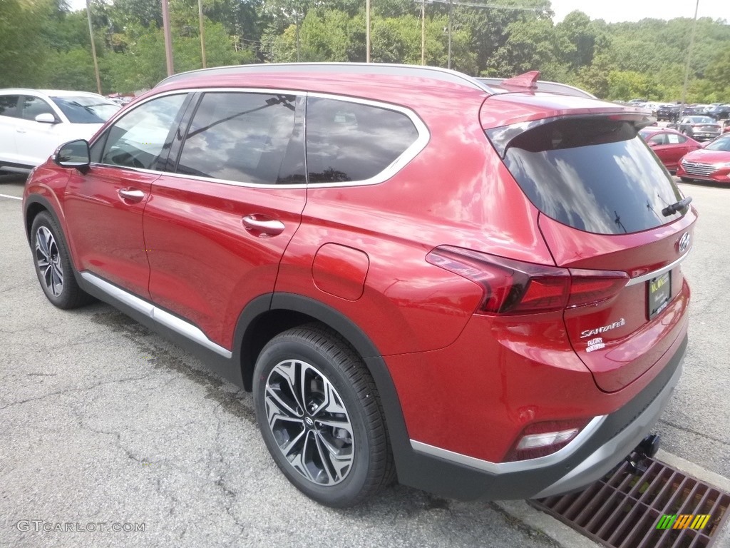 2020 Santa Fe SEL 2.0 AWD - Calypso Red / Black photo #6