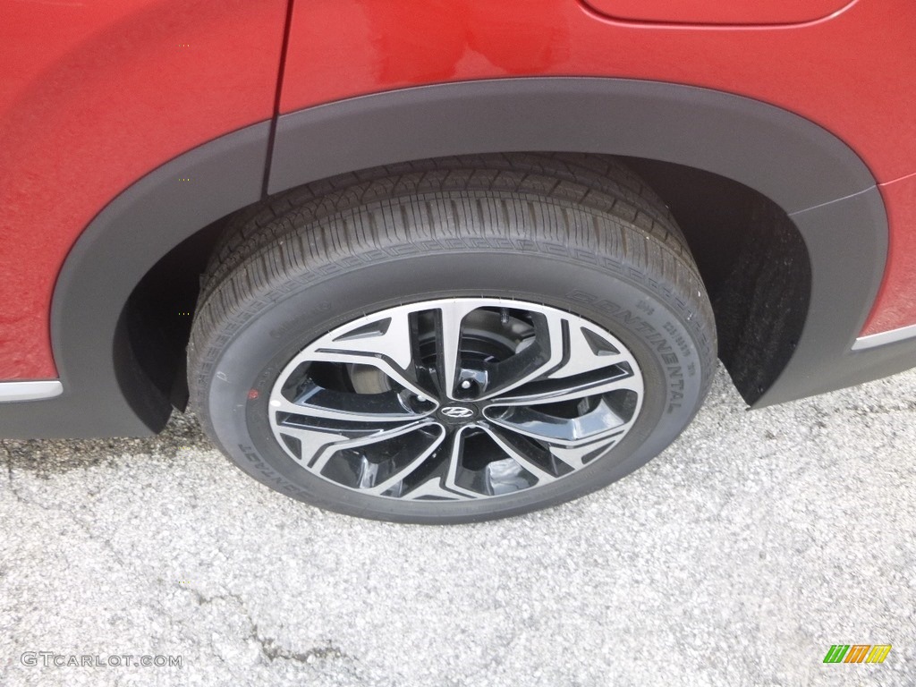 2020 Santa Fe SEL 2.0 AWD - Calypso Red / Black photo #7