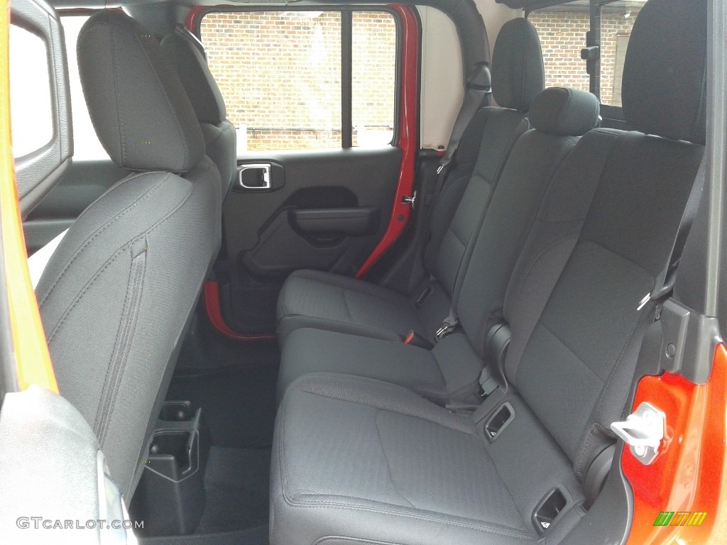 Black Interior 2020 Jeep Gladiator Sport 4x4 Photo #134590216