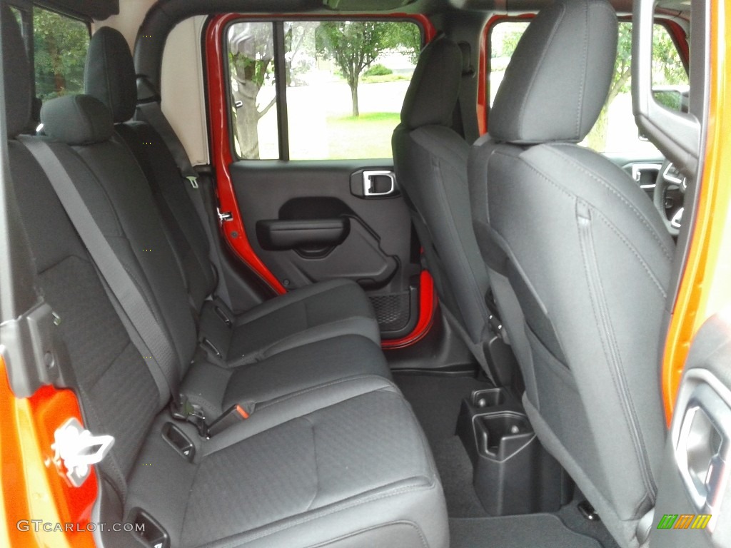 Black Interior 2020 Jeep Gladiator Sport 4x4 Photo #134590282