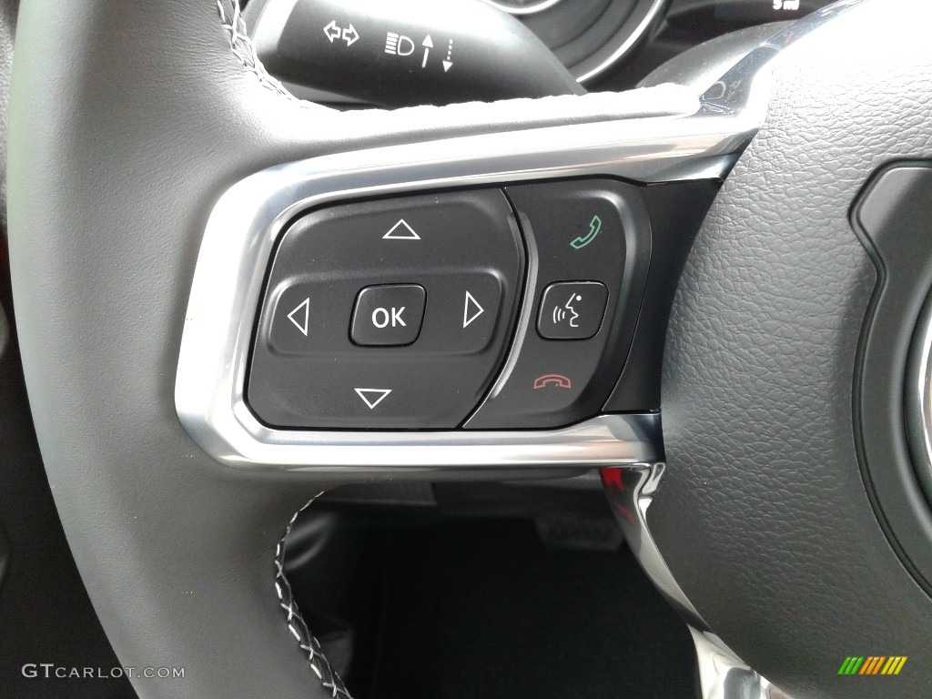 2020 Jeep Gladiator Sport 4x4 Black Steering Wheel Photo #134590357