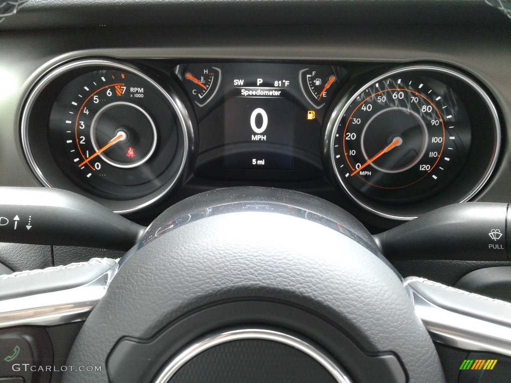 2020 Jeep Gladiator Sport 4x4 Gauges Photo #134590414