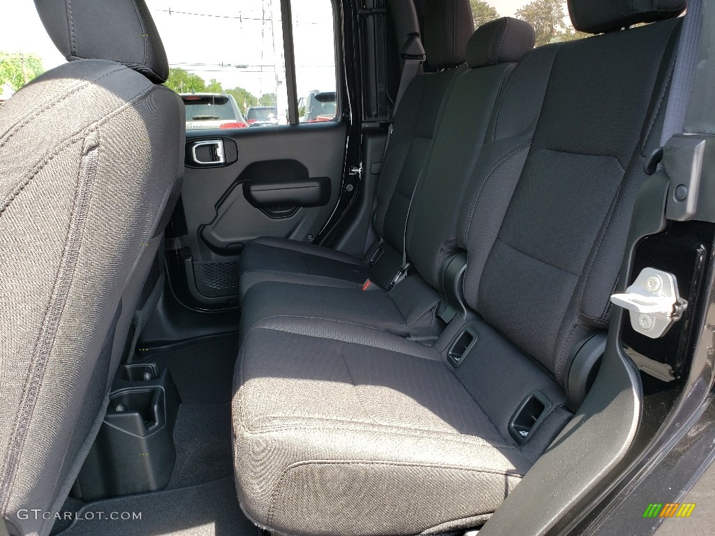 Black Interior 2020 Jeep Gladiator Sport 4x4 Photo #134591044