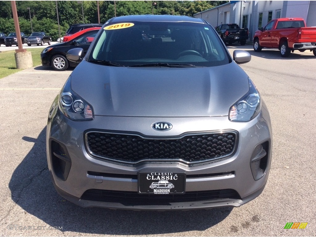 2019 Sportage LX - Mineral Silver / Black photo #4