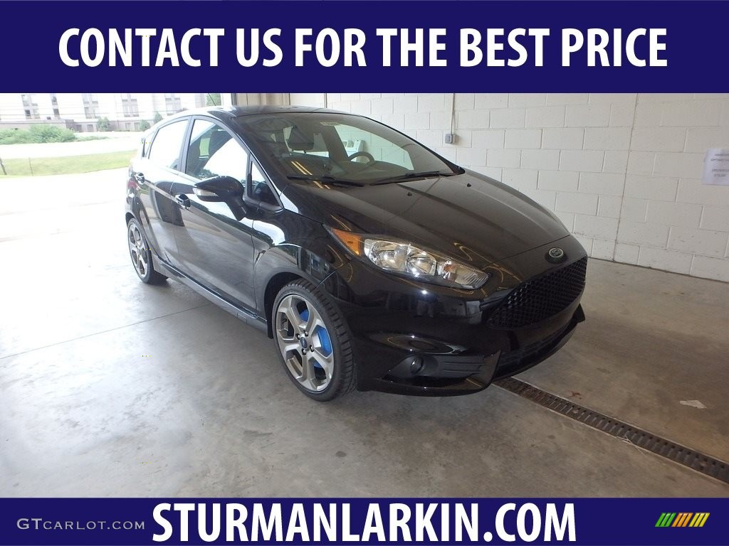 2019 Fiesta ST Hatchback - Shadow Black / Charcoal Black photo #1