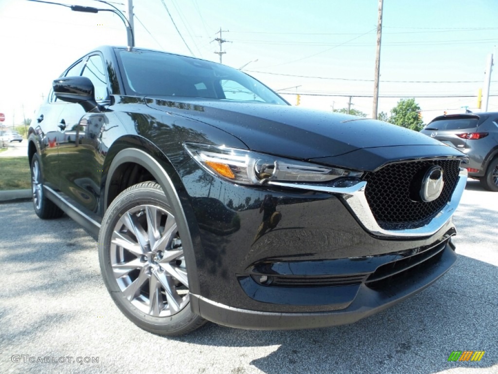Jet Black Mica 2019 Mazda CX-5 Grand Touring AWD Exterior Photo #134591647