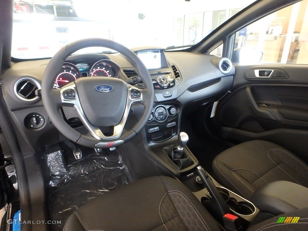2019 Ford Fiesta ST Hatchback Charcoal Black Dashboard Photo #134591782