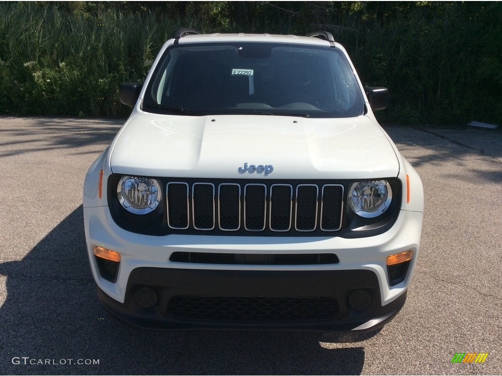 2019 Renegade Sport 4x4 - Alpine White / Black photo #4