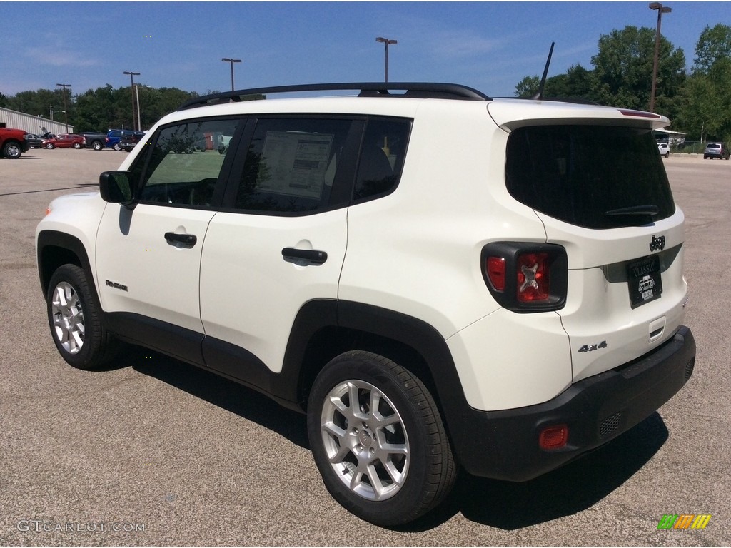 2019 Renegade Sport 4x4 - Alpine White / Black photo #8