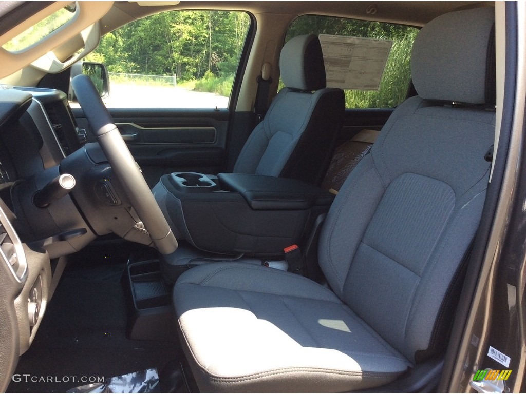 2019 1500 Big Horn Crew Cab 4x4 - Granite Crystal Metallic / Black/Diesel Gray photo #3