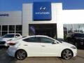 2017 White Hyundai Elantra Limited  photo #1