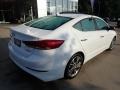 2017 White Hyundai Elantra Limited  photo #2