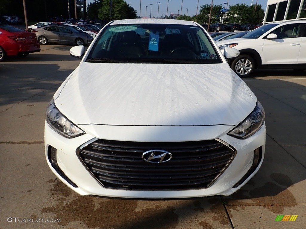 2017 Elantra Limited - White / Black photo #8
