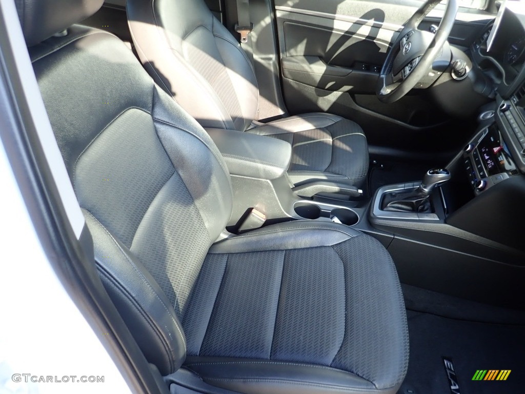 2017 Elantra Limited - White / Black photo #11