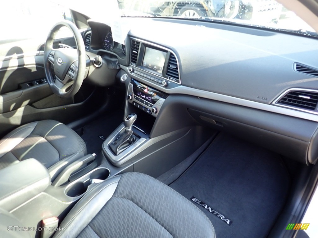 2017 Elantra Limited - White / Black photo #12