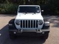 2019 Bright White Jeep Wrangler Unlimited Sport 4x4  photo #4