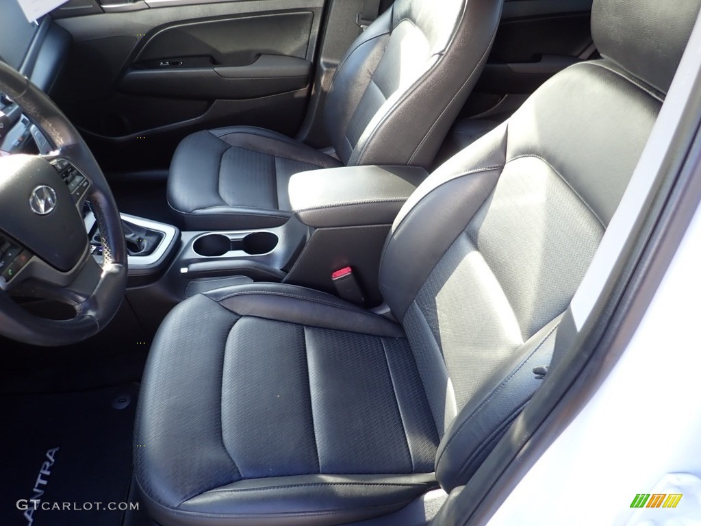 2017 Elantra Limited - White / Black photo #16