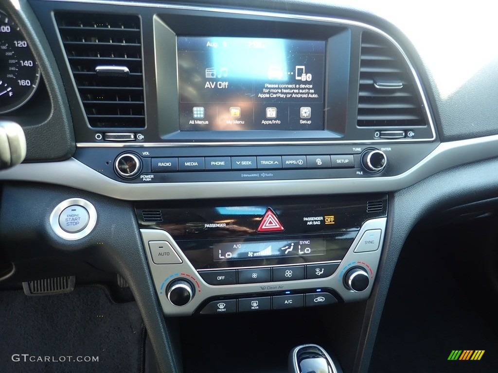 2017 Elantra Limited - White / Black photo #22
