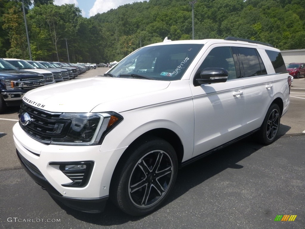 White Platinum Metallic Tri-Coat 2019 Ford Expedition Limited 4x4 Exterior Photo #134594668
