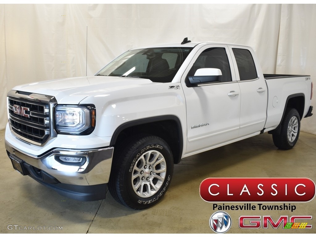 Summit White GMC Sierra 1500