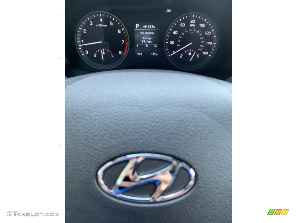 2019 Hyundai Tucson Night Edition AWD Gauges Photo #134595151